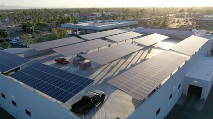 Sistema Solari Struttura tal-Carport